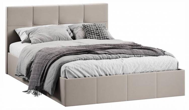 Кровать полутораспальная Трия Лора TRI_260628 Confetti Smoke