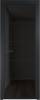 Межкомнатная дверь Profil Doors 5 AX цвет профиля Черный, стекло безопасное 6 мм черное тонированное 700x2000