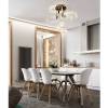 Потолочный светильник LED4U L1040-750 BK фото 2