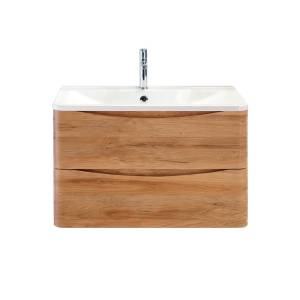 Тумба с раковиной BelBagno Acqua 80 подвесная, rovere rustico