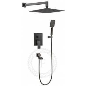 Душевая система Filarete Waterfall FL1010BG графит