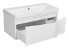 Тумба с раковиной Brevita Карго УТ000024160 белая, 80 см фото 8
