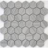 Мозаика LeeDo Pietrine Hexagonal Marmara Grey Pol Hex (2.3x4) 28.9x29.2