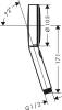 Душевая лейка Hansgrohe Pulsify 105 1jet 24120700 матовый белый фото 2