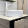 Тумба с раковиной Comforty Порто-75 00-00009321 дуб дымчатый фото 4