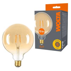 Светодиодная лампа Wolta Filament WF-G125-10W2.4KE27