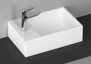 Раковина Isvea Purita 45L 10PL50045SV белая, 45x27