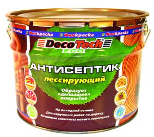 Антисептик DecoTech Eco палисандр 9 л
