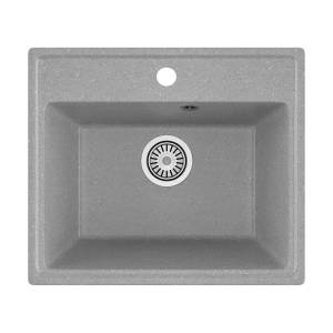 Мойка кухонная Maretti Kitchen KT490-GR серый, 49x42