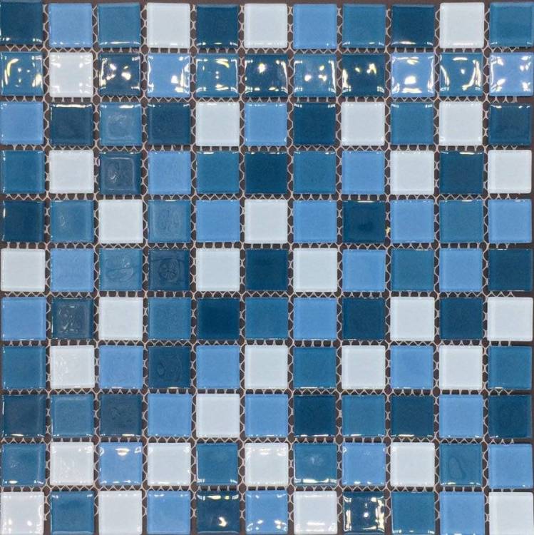 Мозаика Pixel Mosaic Стеклянная мозаика PIX005 (2.5x2.5) 30x30