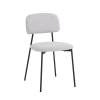 Набор из 4 стульев Stool Group Chao 3277-ST-BL4 CD2302-23 l-gr. bl.l X4 светло-серый черные ножки фото 2