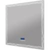 Зеркало Cezares 45063 90x90 с LED подстветкой, К6500, сенсорным выключателем, с антизапотеванием, радио и датчиком температуры