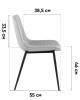 Стул Stool Group Деймон AV 462-Hgrap-9005 Серый фото 10