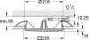 Верхний душ Grohe Rainshower Allure 210 27863000 фото 3