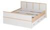 Кровать БТС МЕБЕЛЬ Сакура Light Н001145 с проложками ДСП 140x200