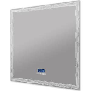 Зеркало Cezares 45063 90x90 с LED подстветкой, К6500, сенсорным выключателем, с антизапотеванием, радио и датчиком температуры