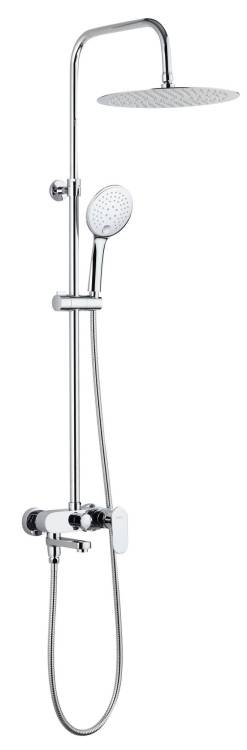 Душевая стойка ESKO ST500 со смесителем, хром