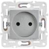 Розетка 1-местная с защитными шторками IEK Skandy SK-R13-10-K23 серебряный фото 4