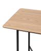 Стол барный Stool Group Knobb T-003H natural DUAL светлое дерево 120x60x104 фото 2