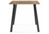 Стол Notta Тринити Лофт 489624 дуб вотан/черный матовый 140x80x75 фото 4