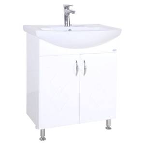 Тумба с раковиной Bellezza Элеганс 50 Белый