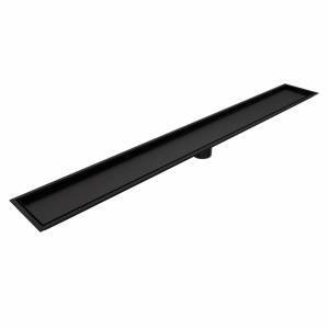 Душевой трап Watersense Alina W00447 черный, 10x80