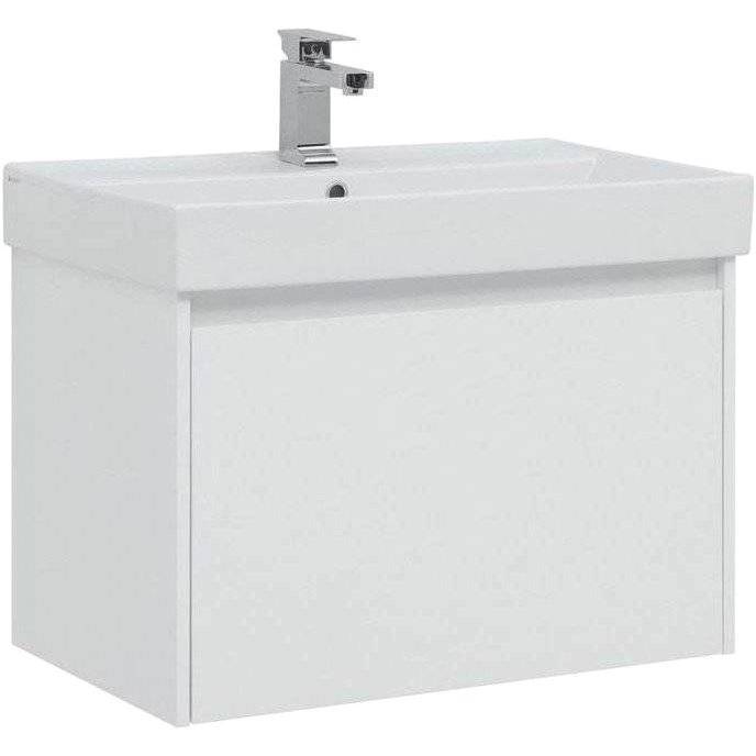 Тумба с раковиной Aquanet Nova Lite 75 1 ящик