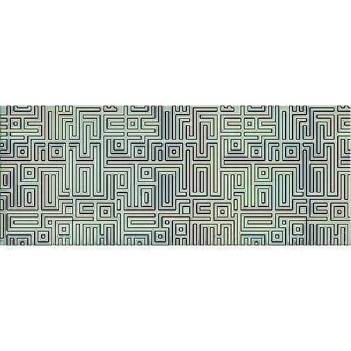 Декор Azori Nuvola 586612001 Verde Labirint 20.1x50.5