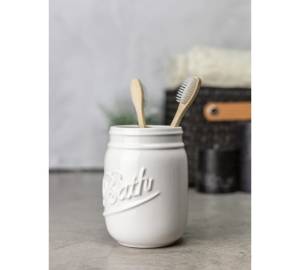 Стакан для зубных щёток Bath Plus Parfum W-CE1962BA-TB бежевый