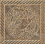 Вставка Versace Marble G0240307 Tozzetto Medusa Marron Sab 11.5x11.5
