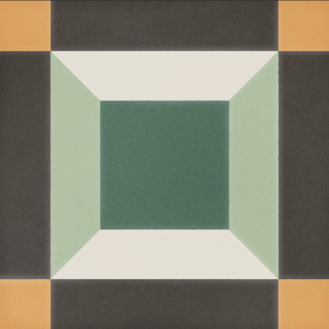 Керамогранит Dna Tiles Sync 125641 Cube Green 15x15