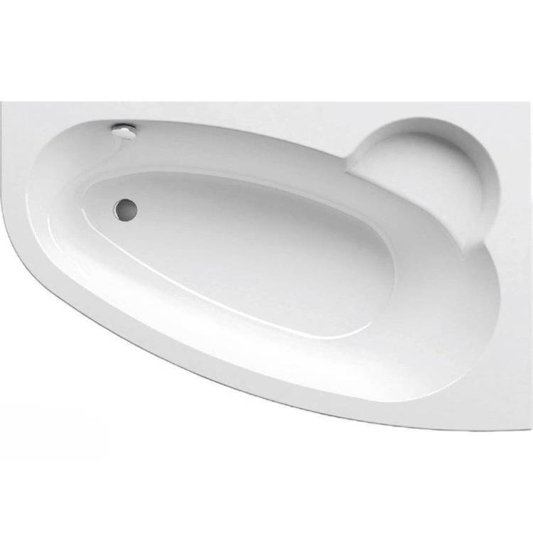 Акриловая ванна Ravak Asymmetric C481000000 170x110 правая, с ножками, с экраном