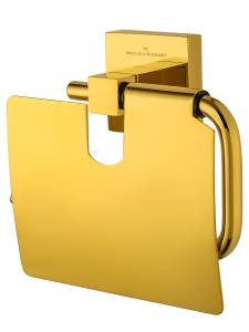 Держатель для туалетной бумаги Wonzon & Woghand WW-8926-DG с крышкой, темное золото