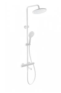 Душевая стойка Wonzon & Woghand WW-B3069-MW с термостатом, белый