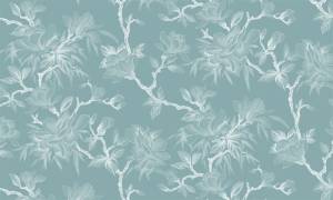 3D Фотообои Artegrafico «Цветочный эскиз» DV-011 песок