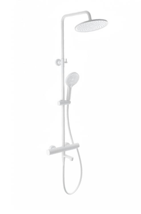 Душевая стойка Wonzon & Woghand WW-B3069-MW с термостатом, белый