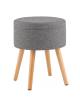 Пуф Stool Group Store Woody HS-WL14 V18 серая, рогожка, с ящиком