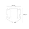 Профиль для накладного магнитного шинопровода Arte Lamp LINEA-ACCESSORIES A620205 фото 2