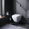Унитаз подвесной AM.PM Spirit V2.0 C701701SC FlashClean с сиденьем микролифт, белый фото 4