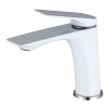 Смеситель для раковины Osgard Solen White 59013 хром, белый