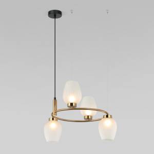 Подвесной светильник Eurosvet Alva 30183/4 латунь Smart