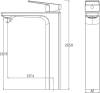 Смеситель для раковины Haiba HB11810 фото 3