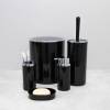 Мыльница Fixsen Round Black FX-454-4 черная фото 3