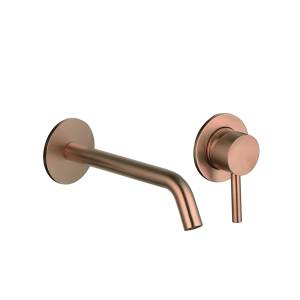 Смеситель для раковины AQUAme Siena AQM6215BC медь шлифованная