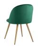 Набор из 4 стульев Stool Group Лион Страйпс DC-69030G HLR-56 X4 зеленый фото 7