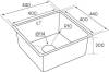 Комплект Paulmark Lassan PM304444-GM вороненая сталь + Смеситель Paulmark Essen Es213211-GM для кухонной мойки, вороненая сталь фото 6