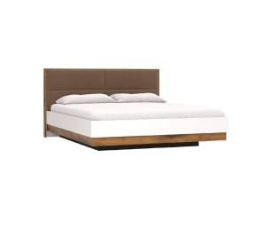 Кровать Олмеко Офелия 08.21 шоколад с ПМ 160x200