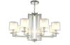 Люстра Crystal Lux NICOLAS SP-PL8 NICKEL/WHITE фото 2