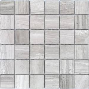 Мозаика LeeDo Pietrine 7 Travertino Silver Pol (4.8x4.8) 30.5x30.5