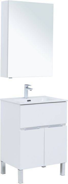 Мебель для ванной Aquanet Алвита New 60 274529 белый матовый, 1703x610x465